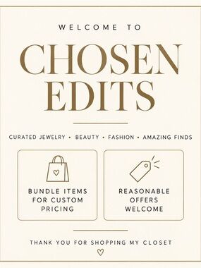 Welcome to Chosen Edits ✨